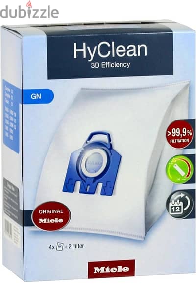 أكياس مكنسة ميلا HyClean 3Dالأصلية