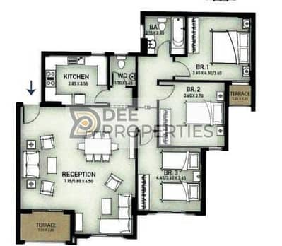 Apartment for sale 155 sqm in Alex West Compound (Cecilia) - delivery soon - live inspection available