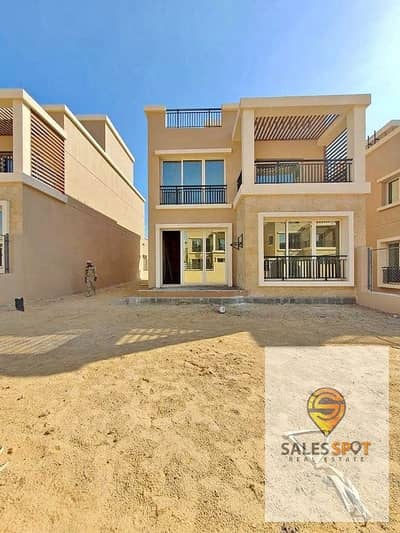 Villa for sale with a 50% discount in Taj City, First Settlement, in front of Cairo Airport and Kempinski Hotel