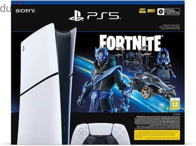 New PlayStation 5 Digital Slim Console + Fortnite Bundle - UAE Version