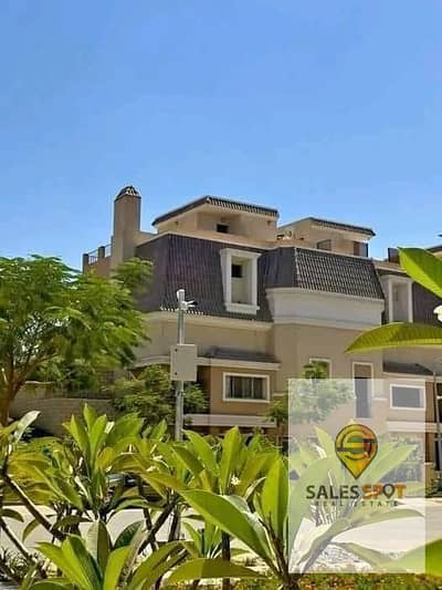 Villa for sale at the lowest price and the largest discount in Sarai Compound next to Madinaty