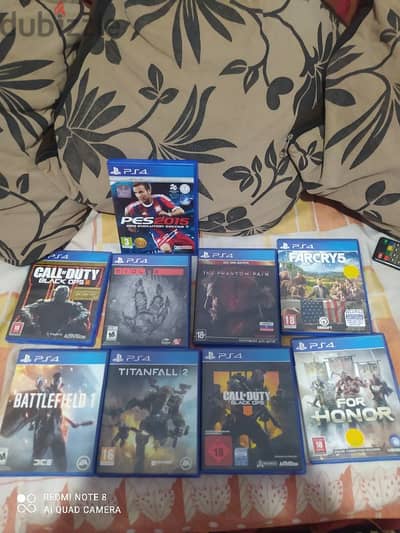 العاب اسطوانات بلايستيشن فور ps4 cd