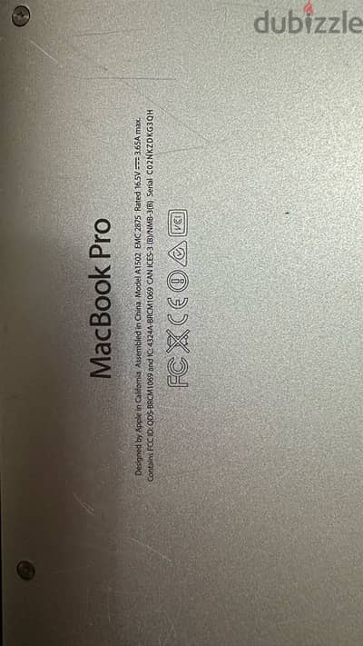 Macbook pro ( Retina, 13 inch, mid 2014)