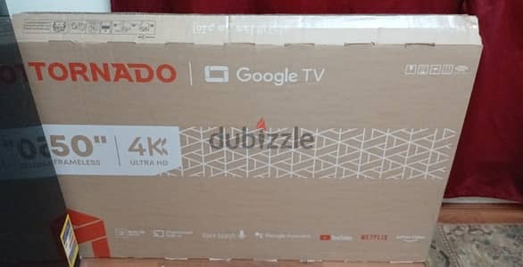 tornado smart TV 50 inch تليفزيون تورنيدو سمارت