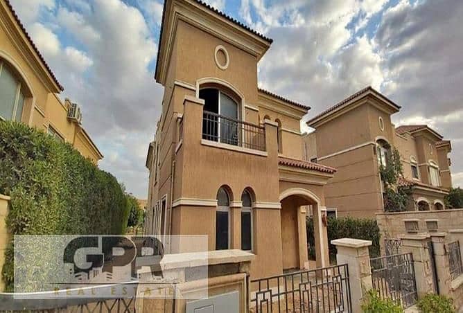 Standalone Villa 294m with 8Y installments in Stone Park Katameya New Cairo 0