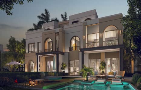 Twin house for sale in Ever New Cairo, 4 bedrooms in the Sixth Settlement, by Cred Developments