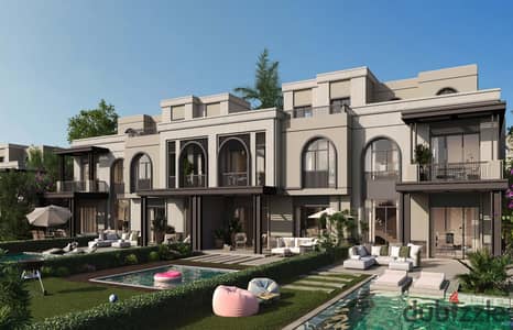 Townhouse for sale in Ever New Cairo, 4 bedrooms in the Sixth Settlement, by Cred Developments