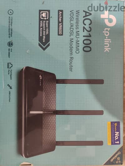 راوتر TP-Link Archer VR600 AC2100 للبيع