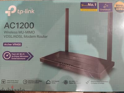 راوتر TP-Link Archer VR400 AC1200 للبيع