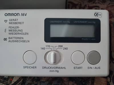 Omron blood pressure monitor