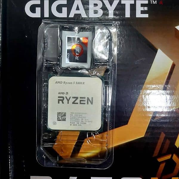 بروسيسور 5600x وبوردة B450 Gigabyte M-K 1