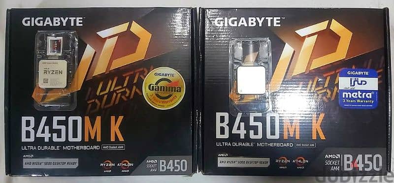 بروسيسور 5600x وبوردة B450 Gigabyte M-K 4