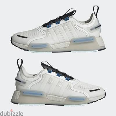 ADIDAS NMD V3, Crystal White Blue Rush