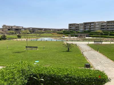 Apartment with garden for rent at New Giza Jasper - Near Palm Hills Palm Parks & Sheikh Zayed