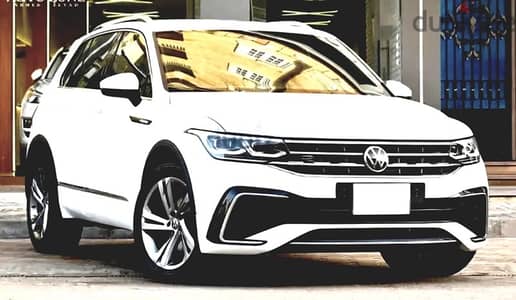 Tiguan 2023 R Line only 12.000 km اعلي مواصفه