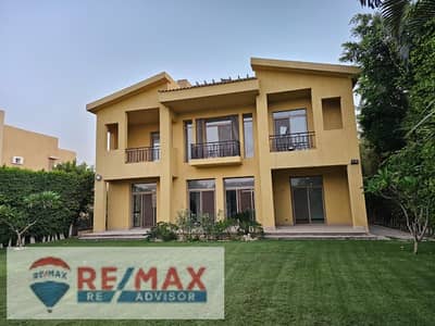 For Rent At Allegria Sodic Luxury Villa Land 750 SQM 5 Bedrooms Open View Semi Furnished