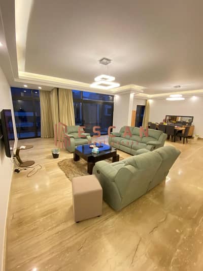 Furnished apartment for rent in The Waterway Compound, landscape view, 240 m