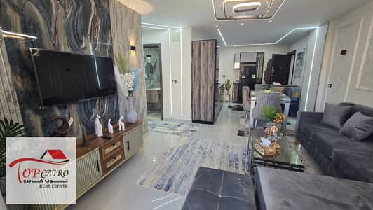 A beautifully furnished apartment for rent in #Madinaty B7