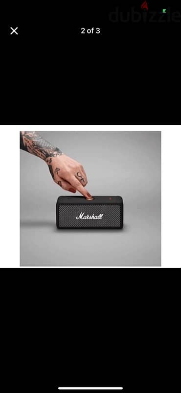 Marshall Emberton Portable Bluetooth Speaker