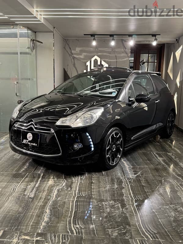 سيتروين DS3 موديل 2015 كابورليه فابريكه حاله نادره 0