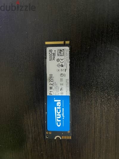 m. 2 nvme crucial p1 500gb - هارد ام ٢