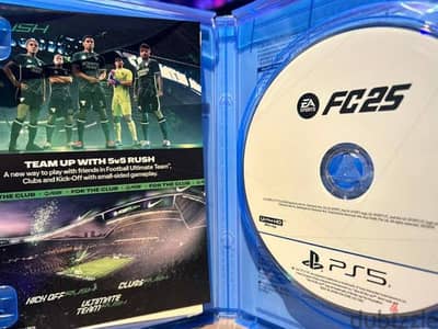 للبيع ( EA SPORTS FC 25 (CD Ps5 عربي وانجليزي-جديدة ومتاحة بأفضل سعر "