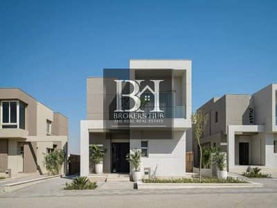 Possibility of paying in installments the down payment  Prime location villa for sale in Badya Palm Hills / 6th of October