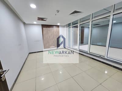 Office for rent, 122 meters, fully finished and with air conditioning, near Arkan in Sheikh Zayed