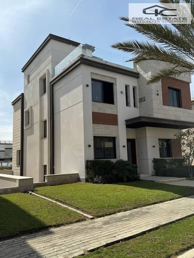 with first launch of villas in Azzar new cairo own Villa Standalone 482m with installment over 10years in the prime location in fifth settlement