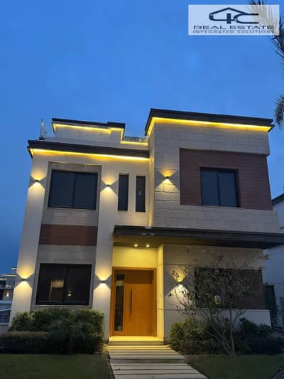 own Villa Standalone 427m with first launch of villas in Azzar new cairo with installment over 10years in the prime location in  fifth settlement