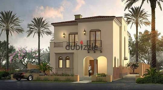 Villa for sale in installments in City Gate Compound, Qatari Diar, semi-finished