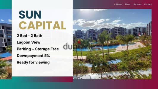 View and receive your apartment, facing the sea, with a view of the lagoons, in Sun Capital Compound. . | suncapital - Sun Capital - Badia - Ashgar Dis