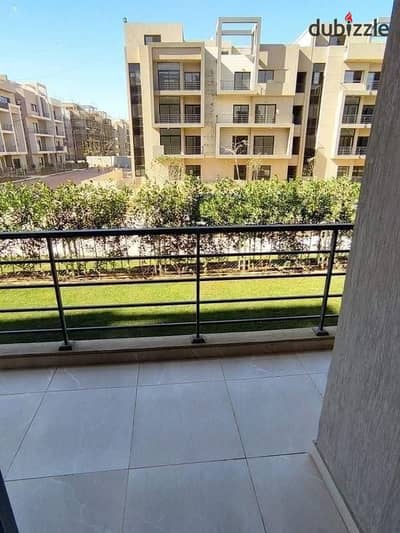 A 144m² apartment, ready for immediate delivery, fully finished to super lux standards, for sale in Al-Marsam Fifth Square, New Cairo, near AUC.