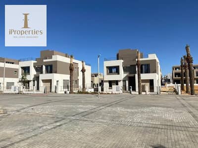 under market price   Palm hills New Cairo For sale Villa Type D    - Land : 589 Sqm