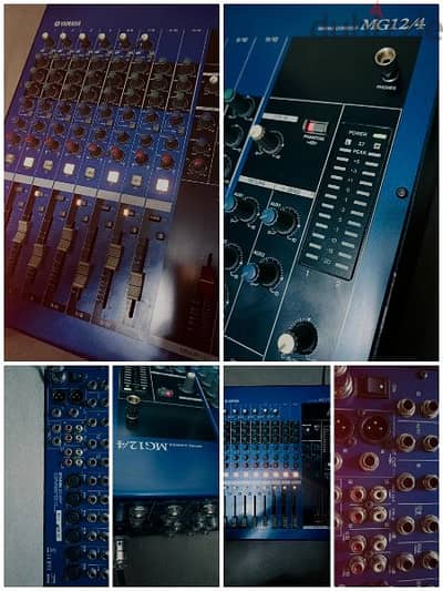 Yamaha audio mixer MG12/4