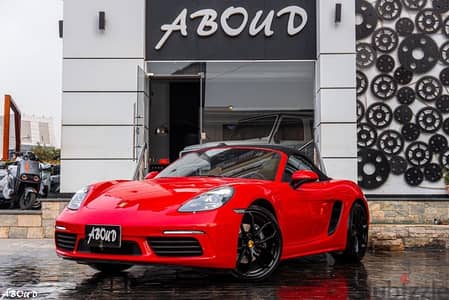 Porshe 718 Boxster 2024 بضمان الوكيل