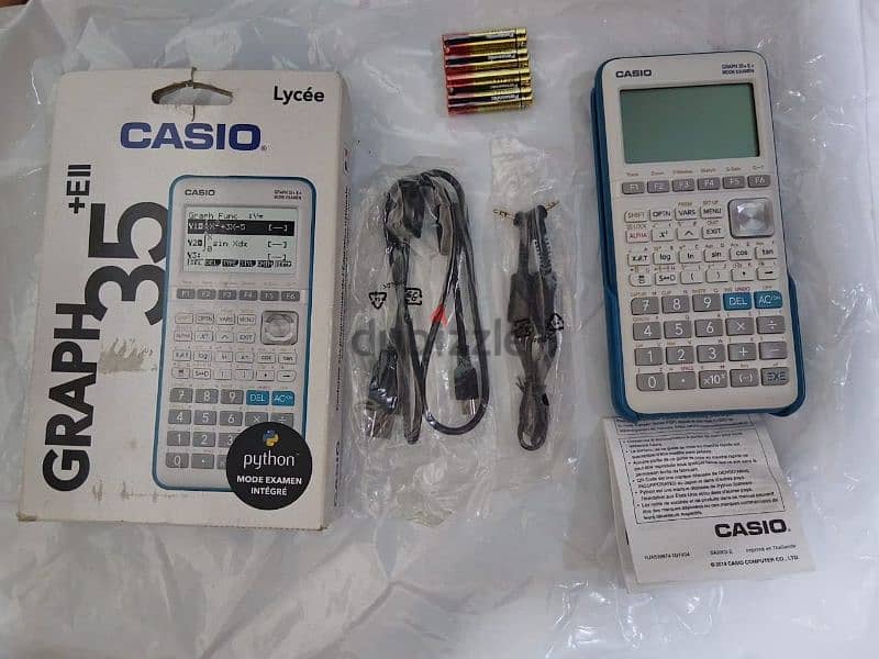 آلة حاسبة علمية Casio Graph 35+E II جديدة تمامًا 0