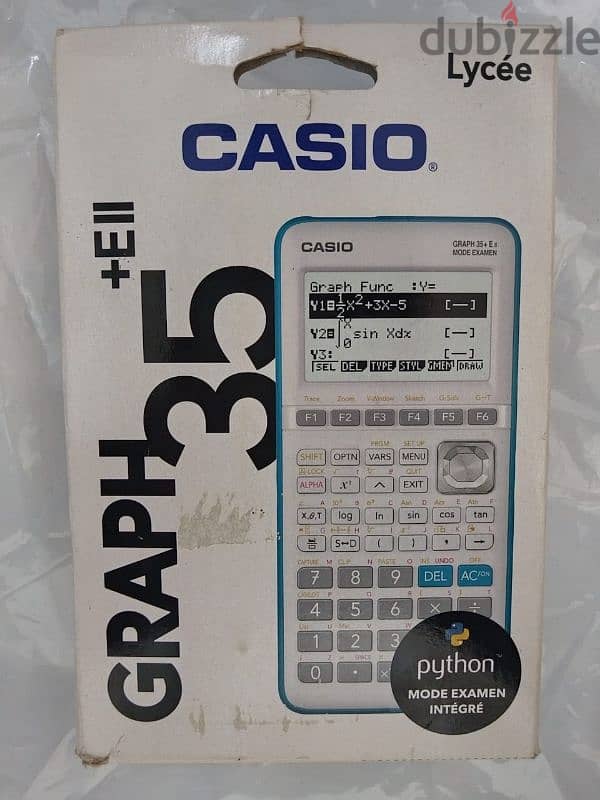 آلة حاسبة علمية Casio Graph 35+E II جديدة تمامًا 1