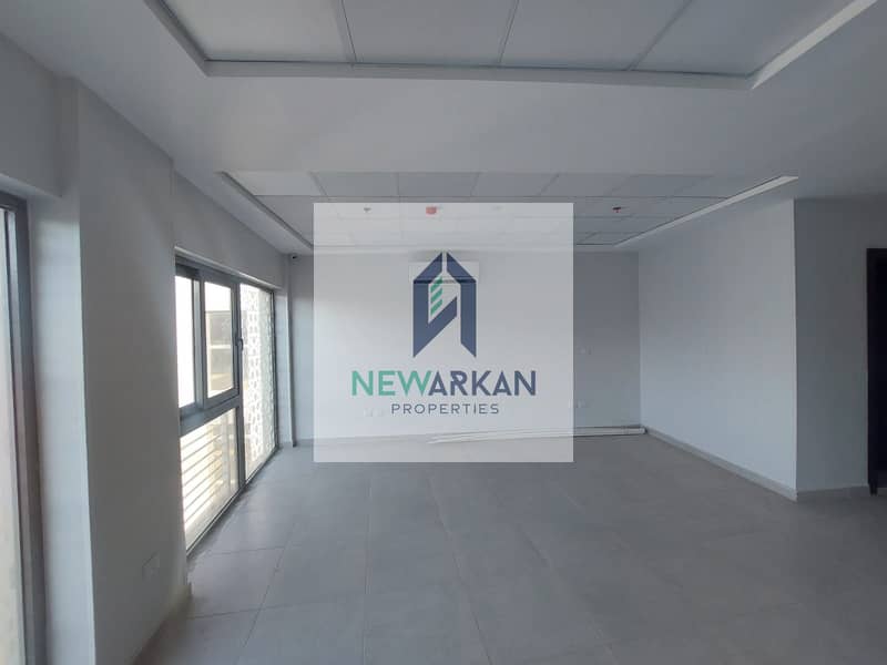 An office for rent, 86 meters, fully finished with air conditioning, near The Gate Plaza in Sheikh Zayed City 0