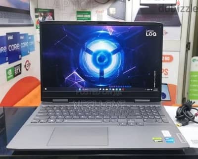 lenovo loq core i7 13th, rtx 4050, 16 ram | لابتوب لسه في ضمان