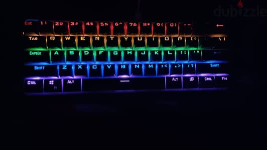 Wireless Mechanical Blue switches 60% Gaming Keyboard