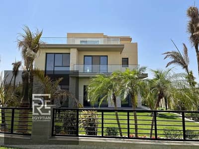 Villa for sale in the first settlement in Taj City new cairo Compound next to Kempinski Private Garden Hotel with a 42% discount