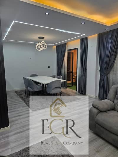 Apartment for rent in the best location in Rehab City, 3 bedrooms and 3 bathrooms