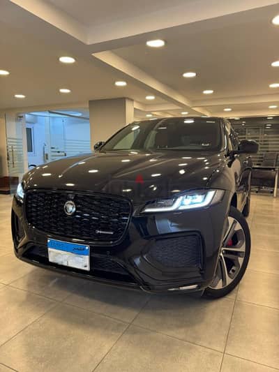 جاكوار إف بيس 2024 jaguar f pace 2024 R dynamic 9000km