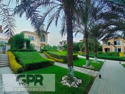 Twin villa for sale in Stone Park Katameya New Cairo 348m with installments