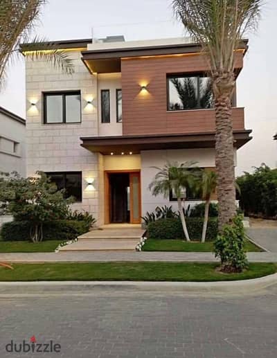 Villa for sale in Azzar Compound, Fifth Settlement, New Cairo, next to Hyde Park, with installments over 10 years