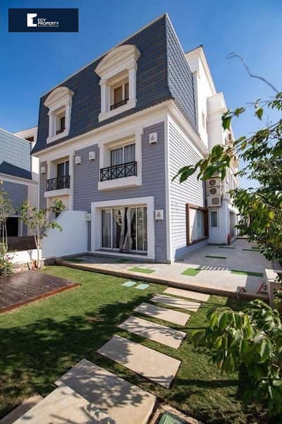 Immediately delivery Villa Townhouse Fully Finished With Installments to 2032 For Sale Ready To Move In Mountain View - 6TH OF OCTOBER