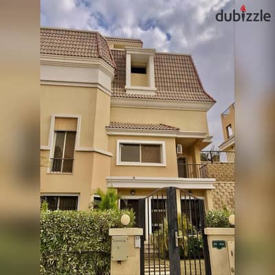 S Villa For Sale 212M Lowest Price in Sarai New Cairo