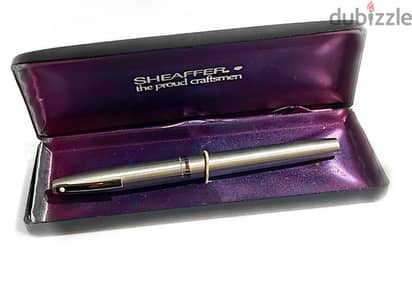 Vintage Sheaffer fountain pen / fine 444 with stainless steel nib /