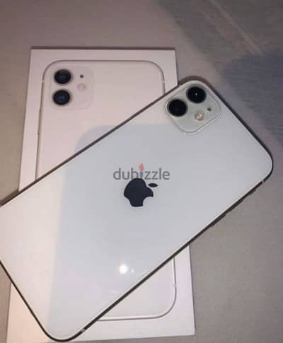 iphone 11  128 WHITE جديد